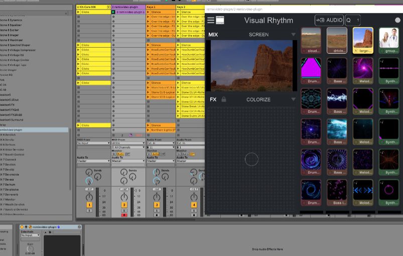 Video Remix Pro in Ableton Live